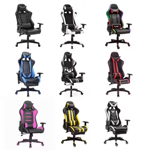 Silla Gamer Ergonómica Negra Barata con Altura Ajustable y Giratoria para Computadora - Product Image 6