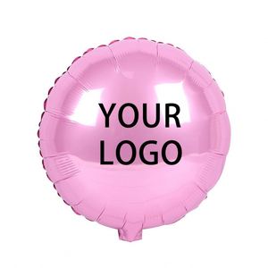 Ballons ronds en Mylar de 18 pouces sur mesure avec logo pour décorations de mariage, d'anniversaire et de fête, publicité - Product Image 2