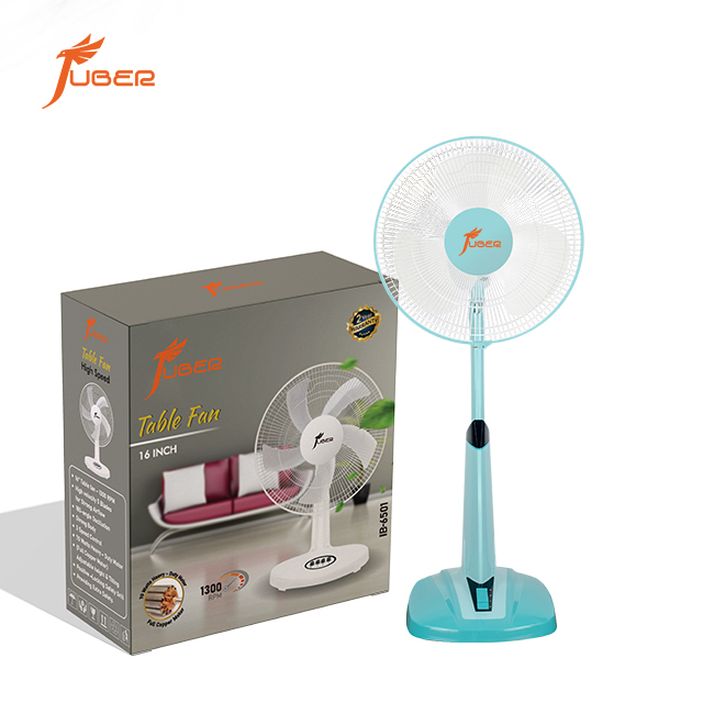 16 Inch Table Electric Fans Best Price Modern High Quality Cooling Portable Green High Speed Table Fan Desk Fan