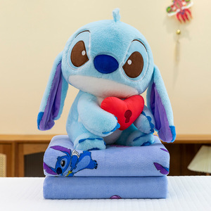 Nuevo Juguete de Peluche de Dibujos Animados, Stitch con Manta, Oso de Peluche, Manta Súper Suave para Niños, Almohada para el Día de San Valentín - Product Image 5