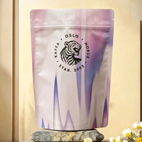 Sachet Doypack refermable de haute qualité, qualité alimentaire, anti-humidité, pour café en grains et en poudre, préservant la saveur