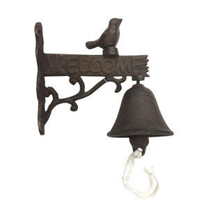 Chuông Cửa Thằn Lằn Bằng Gang Đúc Cổ Điển Chuông Cửa Biệt Thự Ngoài Trời Chuông Gió Trang Trí Thủ Công - Product Image 4