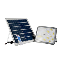 Projecteur solaire IP65 COB LED 400W avec télécommande, batterie à charge rapide, angle de faisceau 120° et intensité réglable