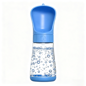 Botella de Agua Portátil para Perros al por Mayor, Duradera, a Prueba de Fugas, 2 en 1, Botella de Agua y Comida para Perros, para Paseos al Aire Libre - Product Image 4