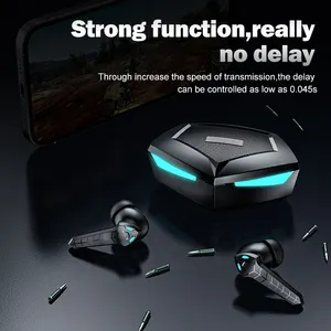 Noise Wireless Earphones P36 TWS Low Latency Gaming Headsets 3D Surround Stereo Wireless Earphones Touch Earphone Noise Reduction Game Music Headphones