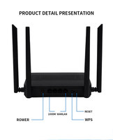 Routeur WiFi6 AX3000 double bande R730G 4GE avec promotion de la fonction de maillage 3000Mbps pour équipement à fibre optique