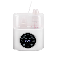 Calentador de Biberones Digital YOOHAN con Control Inteligente de Temperatura Precisa, 100-110V, 200W, Material de PVC, Desinfección de 10 Minutos