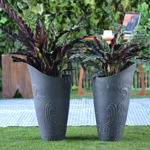 Jardinière verticale en plastique pour jardin, vente en gros, arrosage automatique, Pot de fleurs - Product Image 1