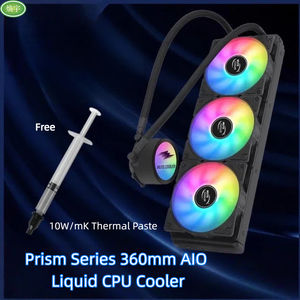 Enfriador Líquido para CPU AIO de 360 mm y 240 mm de la Serie Ice Gale de Cooling <span class=keywords><strong>Master</strong></span>, Sistema de Refrigeración por Agua con Sincronización RGB Multiplataforma - Product Image 3