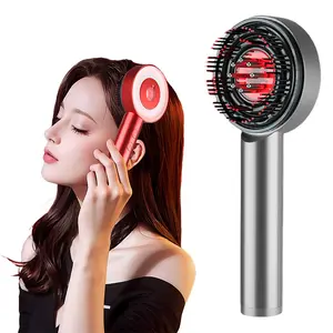 Hair Growth Comb Red Light Therapy Infrared Laser Anti Hair Loss Personal Care Electric Massage Comb Vibration Hair Care Tool