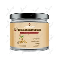 Pâte de ginseng Longan de marque privée OEM, supplément traditionnel chinois à base de plantes pour l'énergie et le sommeil