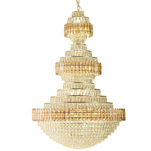 Fábrica China <span class=keywords><strong>Chelier</strong></span> moderno para techos altos Luz de techo Sala de estar Candelabros y luces colgantes a buen precio - Product Image 1