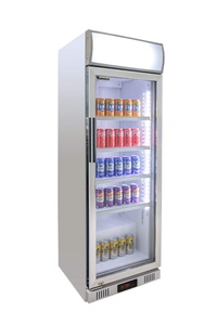 Botellas <span class=keywords><strong>Horizontal</strong></span> Comercial Embraco Compresor Doble Puerta Descongelación Ventilador Refrigeración Vino y Bebidas Refrigerador - Product Image 2