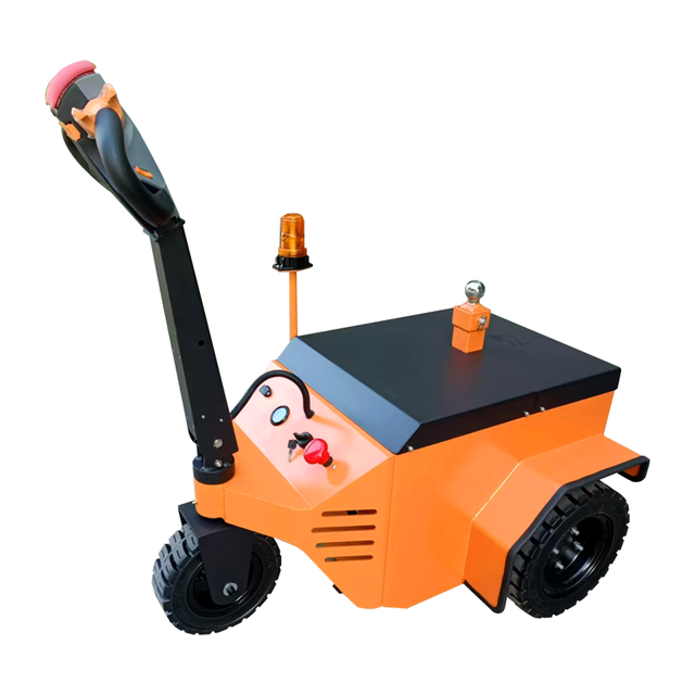 JG Wholesale Customization Three Wheel Walkie Type Walking Full Electric Tow Tractor Electric Tow Tug 1.5ton 2ton 3 Ton 4.5 Ton