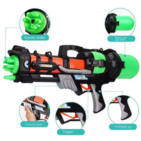 60CM 1300ML Enfants D'été En Plein Air Pistolet À Eau Gicler Grand Plastique Pompe À Air Pulvérisation Pistolet À Eau Jouet