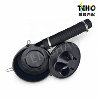 Filtre à air rond toutes saisons TENGHAO avec tuyau d'admission flexible pour ensemble de nettoyage d'air de tricycle et moto en Asie centrale