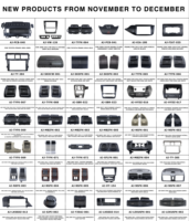Aijia Industry Vente chaude Kit autoradio pour tableau de bord avec écran de 9 pouces plus grand, compatible avec DONGFENG Dolica 2012-2018, avec câble et boîtier Canbus