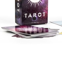Baraja de Cartas del Tarot Personalizada en Diferentes Idiomas, Ecológica, Duradera, Impresión a Todo Color, Esquinas Redondeadas, Embalaje en Caja de Regalo - OEM