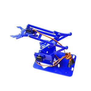 Kit de <span class=keywords><strong>bras</strong></span> robotique Yixingmicro à 4 degrés de liberté, léger, mécanique, DIY, avec servomoteur SG90 R3, compatible et certifié ROHS - Product Image 1