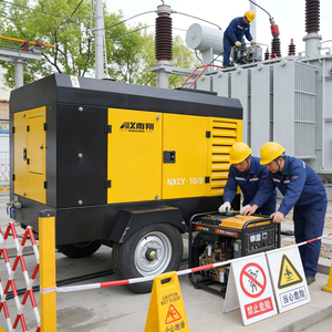 Visseuse à chenilles mobile portable 110 kW, 18 bars, haute performance, avec moteur - Product Image 4