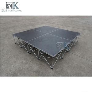 Scène pliante 4ft*4ft, plateforme antidérapante, événements en plein air, scène stable - Product Image 4