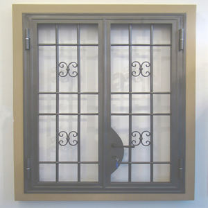 <span class=keywords><strong>Parrilla</strong></span> de ventana de metal de seguridad moderna <span class=keywords><strong>Parrilla</strong></span> de ventana de hierro forjado para casa - Product Image 5
