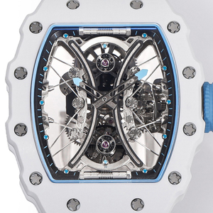 Orologio da Polso Rockstar NTPT in Carbonio con Tourbillon Sospeso a Carica Manuale per Uomo e Donna, Modello Headliner <span class=keywords><strong>Polo</strong></span> RM - Product Image 2