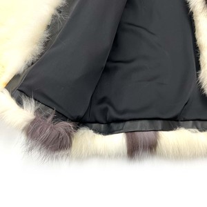 À la mode <span class=keywords><strong>prix</strong></span> de gros usine conception personnalisée dame véritable <span class=keywords><strong>grand</strong></span> col véritable manteau de fourrure de renard à la mode - Product Image 3