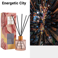 120ml ensemble de diffuseur de roseau de luxe sans feu aromathérapie huile essentielle désodorisant parfum de maison parfum cadeau