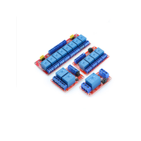 Module de relais 1 canal 5V/12V/24V, module de relais à un canal avec isolation optocoupleur, prise en charge du déclenchement de niveau haut et bas