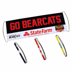 Groothandel Digitaal Printen 24*70Cm Roll Up Intrekbare Sport Fan <span class=keywords><strong>Hand</strong></span> Gehouden Scrollende <span class=keywords><strong>Banner</strong></span>