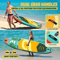 Flypark - Stock d'entrepôt européen en gros - Dropshipping - Planche à pagaie gonflable pour le surf, la pêche et le SUP - Prête à être expédiée