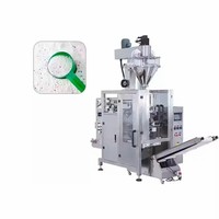 Machine de remplissage et d'emballage de poudre PLC monocanal entièrement automatique pour aliments et boissons, facile à utiliser, à économie d'énergie