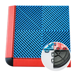 HFBH Carrelage de garage modulaire moderne Durable anti-dérapant résistant à l'usure pour la maison facile à nettoyer pour l'atelier de réparation de beauté de voiture - Product Image 5