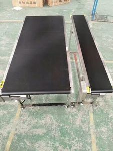 Konveyor <span class=keywords><strong>Mini</strong></span> Desktop Panjang 600mm Kecepatan Dapat Disesuaikan 10-30m/s Rangka Baja Tahan Karat Dapat Disesuaikan untuk Printer Inkjet - Product Image 3
