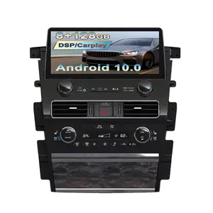 2022 Newest 12.3 For NISSAN Patrol Y62 2010-2020 Android10 128 Car GPS Navigation Auto Radio Head Unit Multimedia Player Stereo