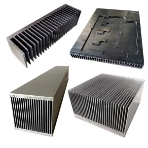 OEM ODM Standard Models Rapid Samples CNC Milled Large Aluminum Heat Sink