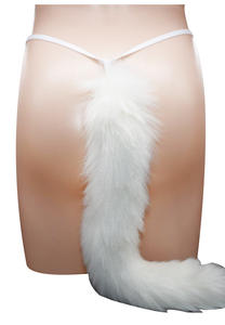 Nuevo en 2025, Ropa Interior con Cola de Zorro Larga, Tapón <span class=keywords><strong>Anal</strong></span>, Bragas con Bola de Pelo de Conejo, Bondage, Tapón <span class=keywords><strong>Anal</strong></span>, Productos Sexuales para Adultos - Product Image 2