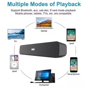 BT <strong>Home</strong> Theater <strong>Speaker</strong> System Sound Bar for TV and Wireless Blue-tooth SoundBar <strong>Speakers</strong> for <strong>Pc</strong> Computer - Product Image 6