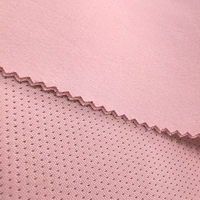 Prix d'usine Tissu maille scuba sandwich œil-de-perdrix tricoté 270GSM 95% polyester 5% élasthanne pour veste, sweat à capuche, uniforme scolaire, automobile