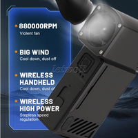 Vente en gros de ventilateur rotatif à turbine à grande vitesse aspirateur à main élément filtrant dépoussiéreur d'air ventilateur violent intérieur extérieur