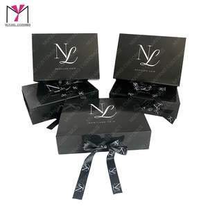 Ensemble de perruques haut de gamme MUYANG HAIR avec bonnet de perruque HD et accessoires, emballage rigide, soins personnels haut de gamme - Product Image 5