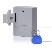 Serrure de casier RFID invisible antivol pour dortoirs étudiants, campus, étagères de rangement sportives, crochets et armoires à cartes d'identité