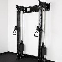 Equipo de Gimnasio Doméstico de Acero de 80 kg con Polea de Cable Cruzado Montada en la Pared para Entrenamiento de Dorsales, Ahorro de Espacio, Precio de Fábrica Comercial