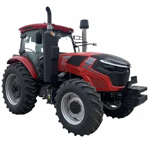 Сертификация Ce завод 4wd колеса 150hp сельскохозяйственный трактор с дополнительными деталями