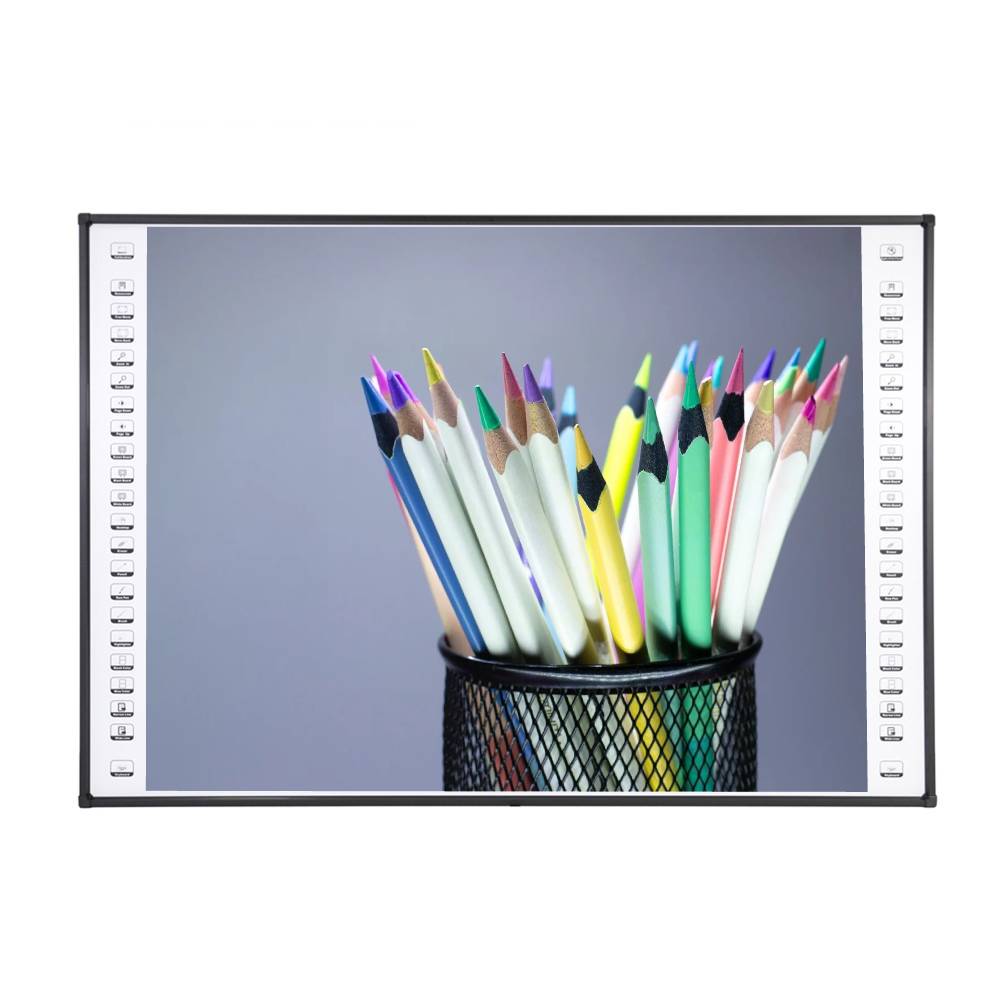86-Inch Smart Interactive Electronic Whiteboard 20-Points Touch for Educational Presentation Equipment