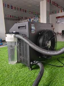 1HP Baignoire glacée gonflable à double température Evaporateur en titane à contrôle WiFi Accessoire de stérilisation à l'ozone - Product Image 6