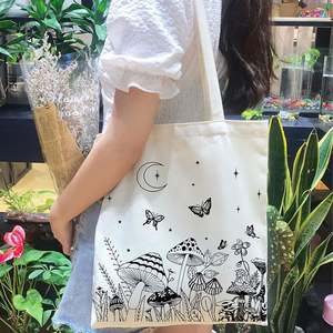 Bolsa de Compras Promocional Personalizada, Reciclable y Reutilizable, de Lona de Algodón, con Doble Asa, Cierre de Cremallera y Bolsillo, Color Natural - Product Image 3