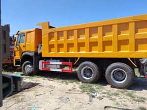 Camion à benne basculante Howo 6x4 8x4 Diesel automatique camion lourd d'occasion avec caméra arrière moteur Weichai Euro 4 émission LHD RHD livraison gratuite - Product Image 4