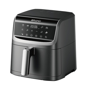 Friteuse à air numérique tactile en acier inoxydable 8L avec double panier de cuisson - Product Image 4